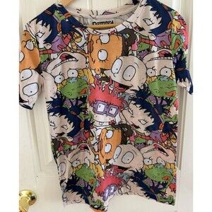 Nickelodeon Rugrats All Over Print Graphic Men's T-Shirt Size M